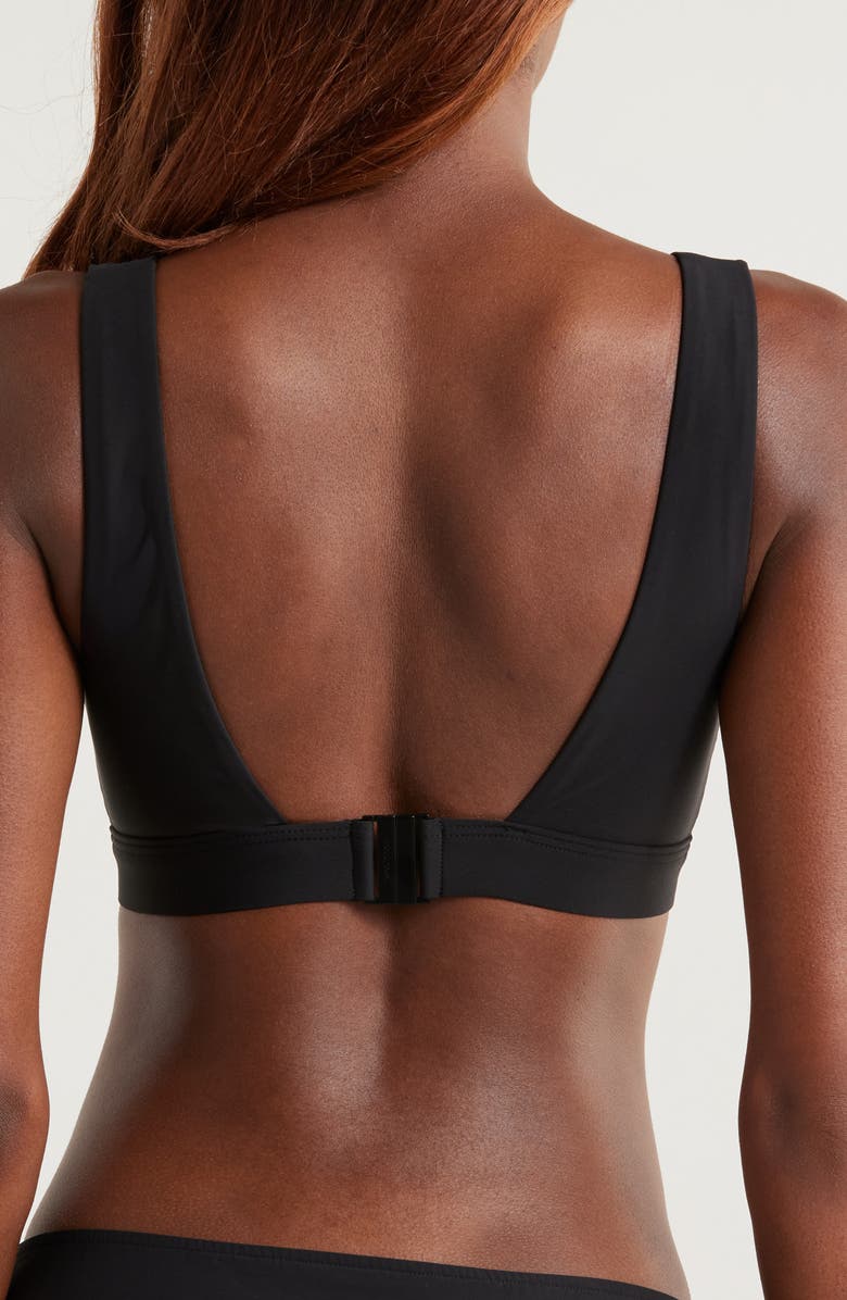 BONDI BORN Lya Bikini Top, Alternate, color, Black