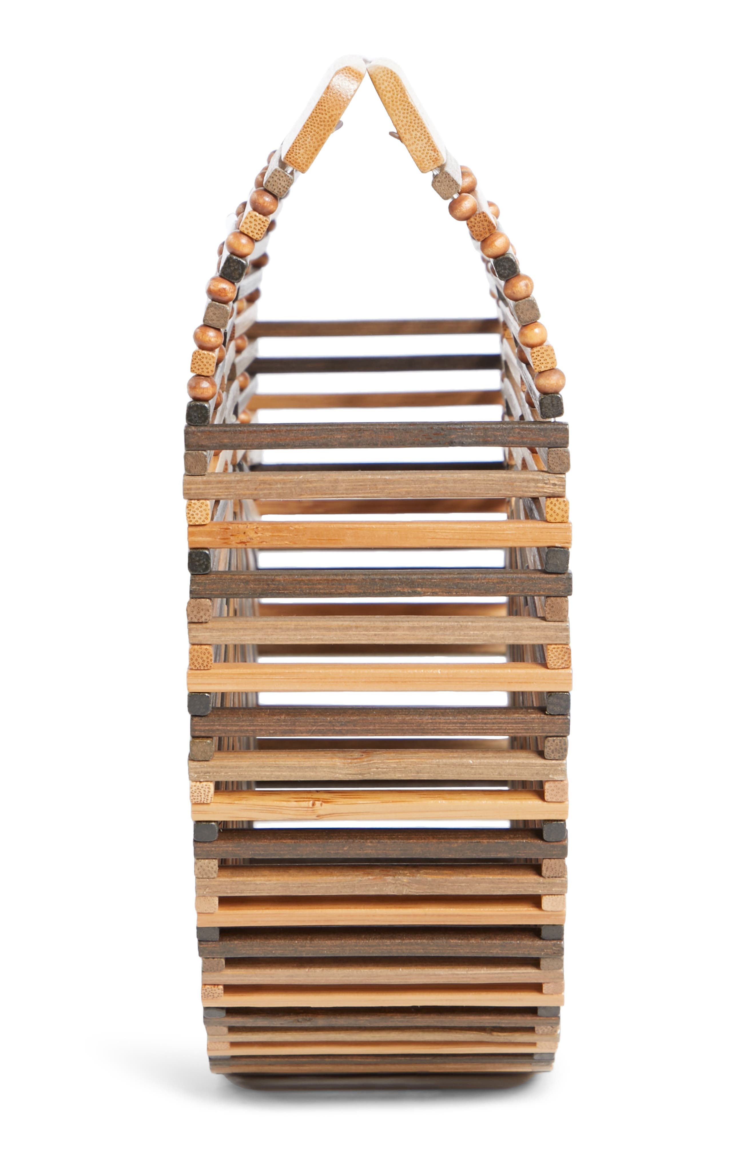 Small Ark Bamboo Handbag, Alternate, color, MULTI