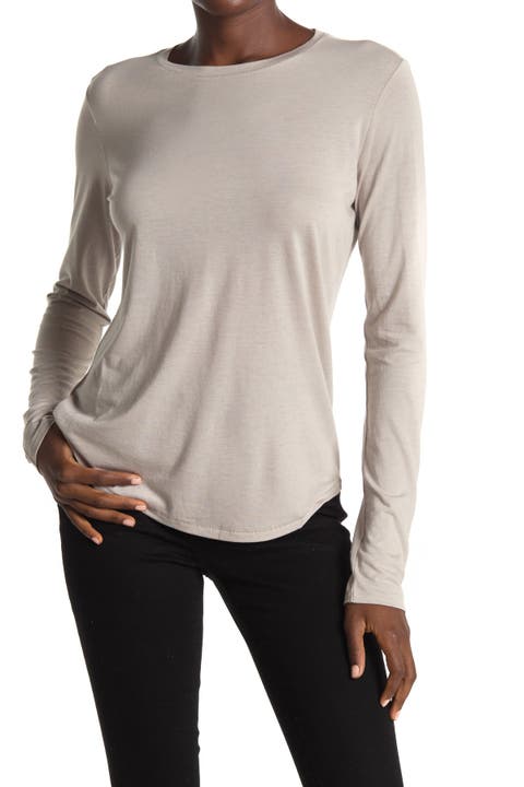 Little Boy Long Sleeve Crew Neck Top