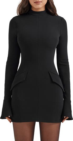 Mahalia Long Sleeve Cocktail Minidress