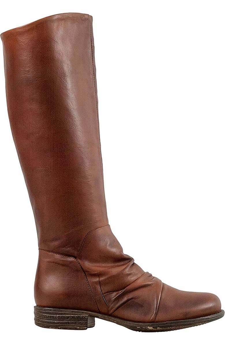 Miz Mooz Lisbon Knee High Boot, Alternate, color, Brandy