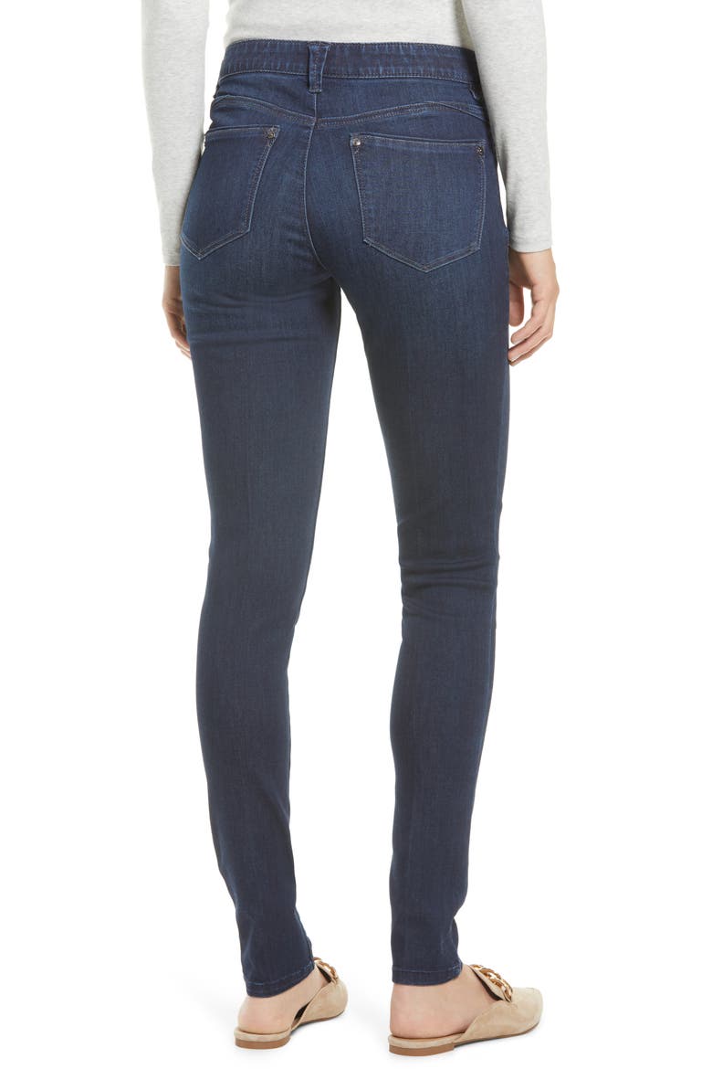 Sophie 'Ab'Solution Skinny Ankle Jeans, Alternate, color, DKNV