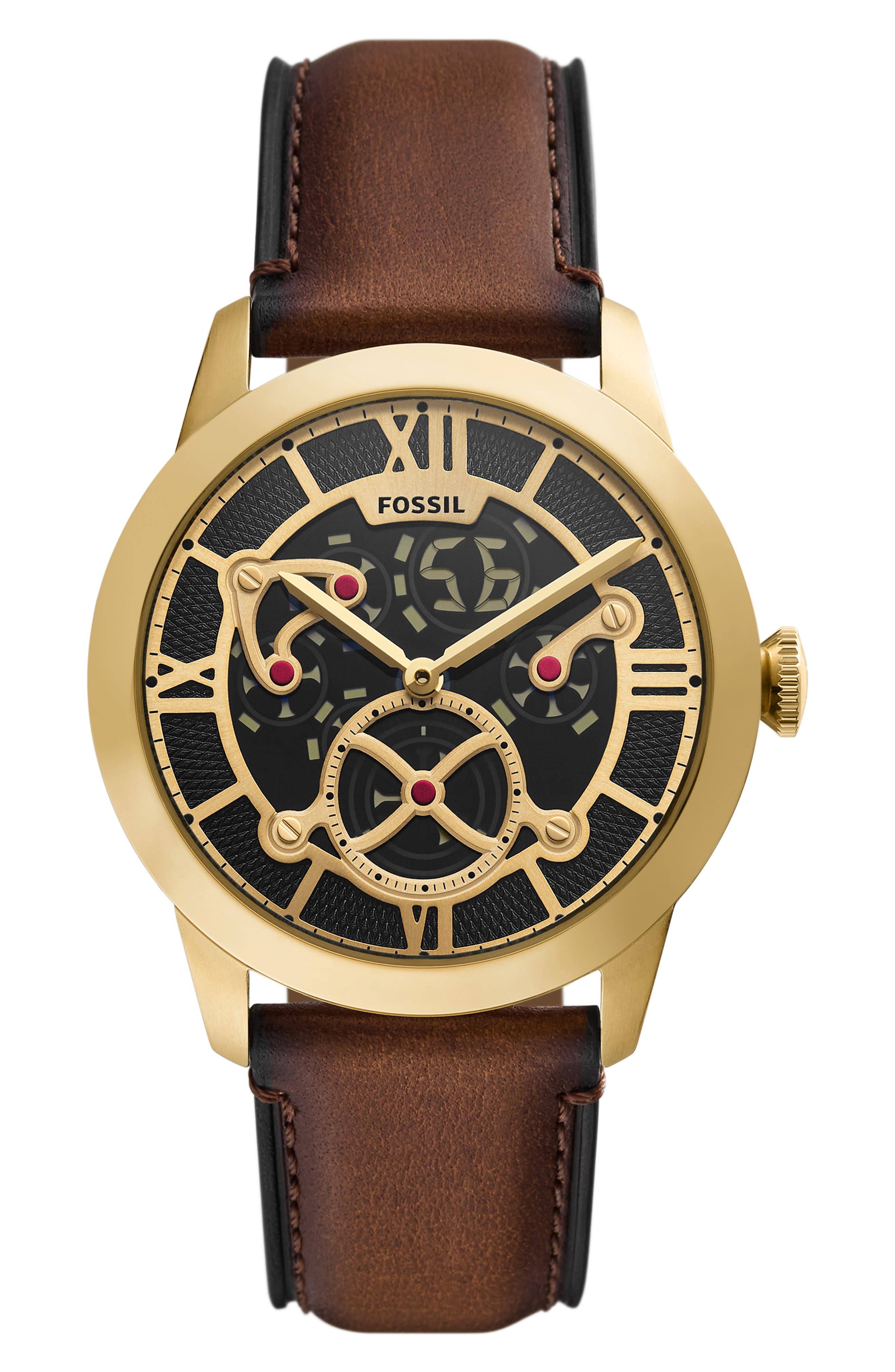 selected BROWN/ GOLD