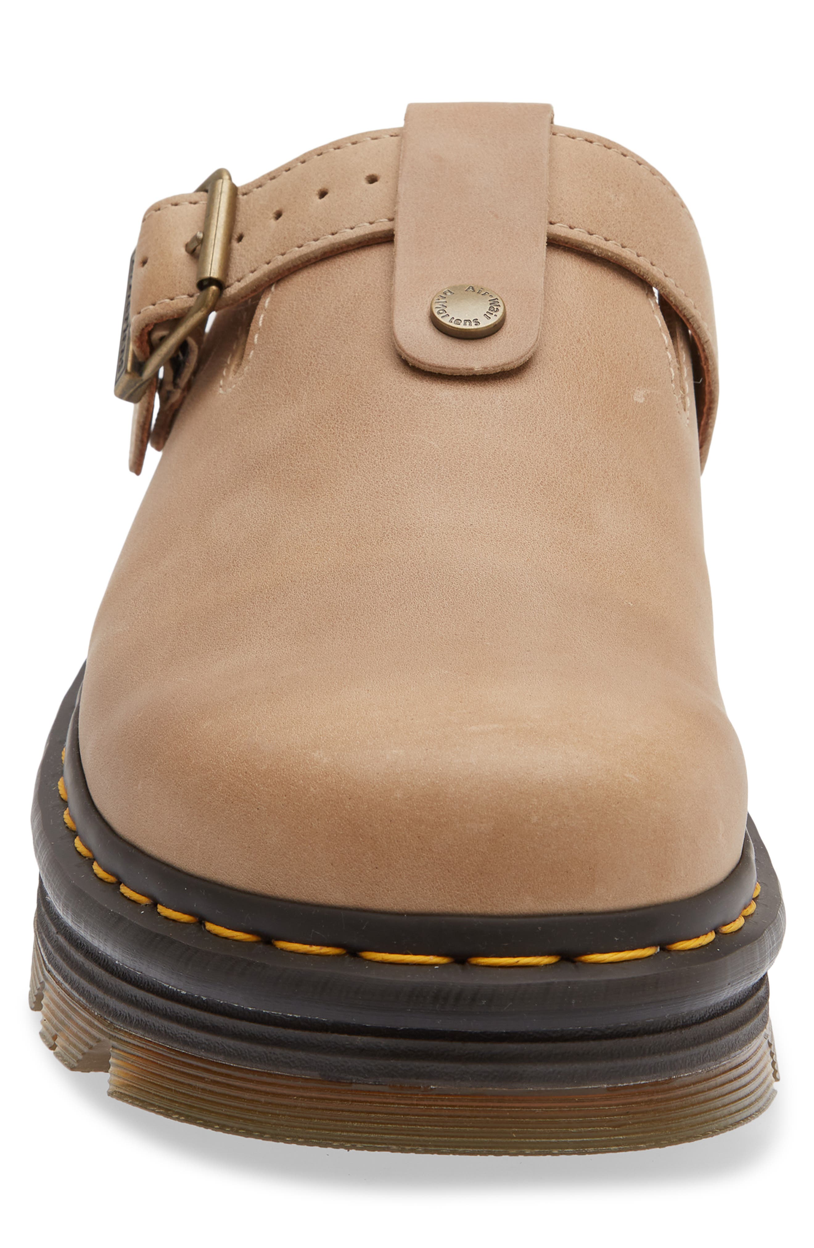 Dr. Martens Zebzag Mule, Alternate, color, Tan