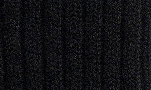 Ruslan Baginskiy Monogram Embroidered Merino Wool Gloves In Black