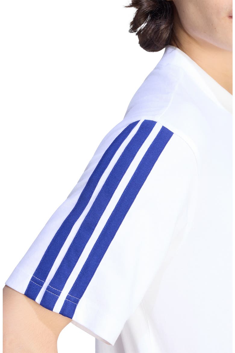3-Stripes Tee, Alternate, color, WHITE/ INK/ INK/ INK