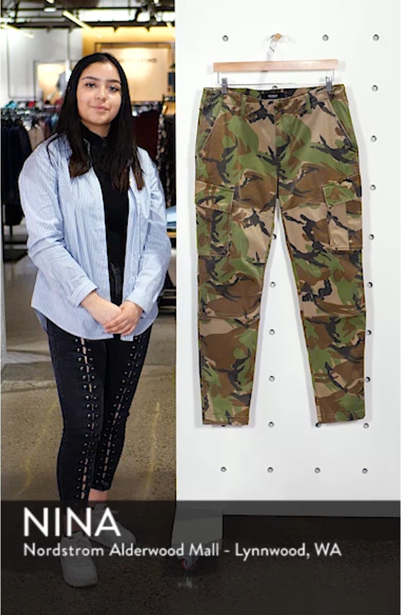 Skinny Fit Cargo Pants, sales video thumbnail