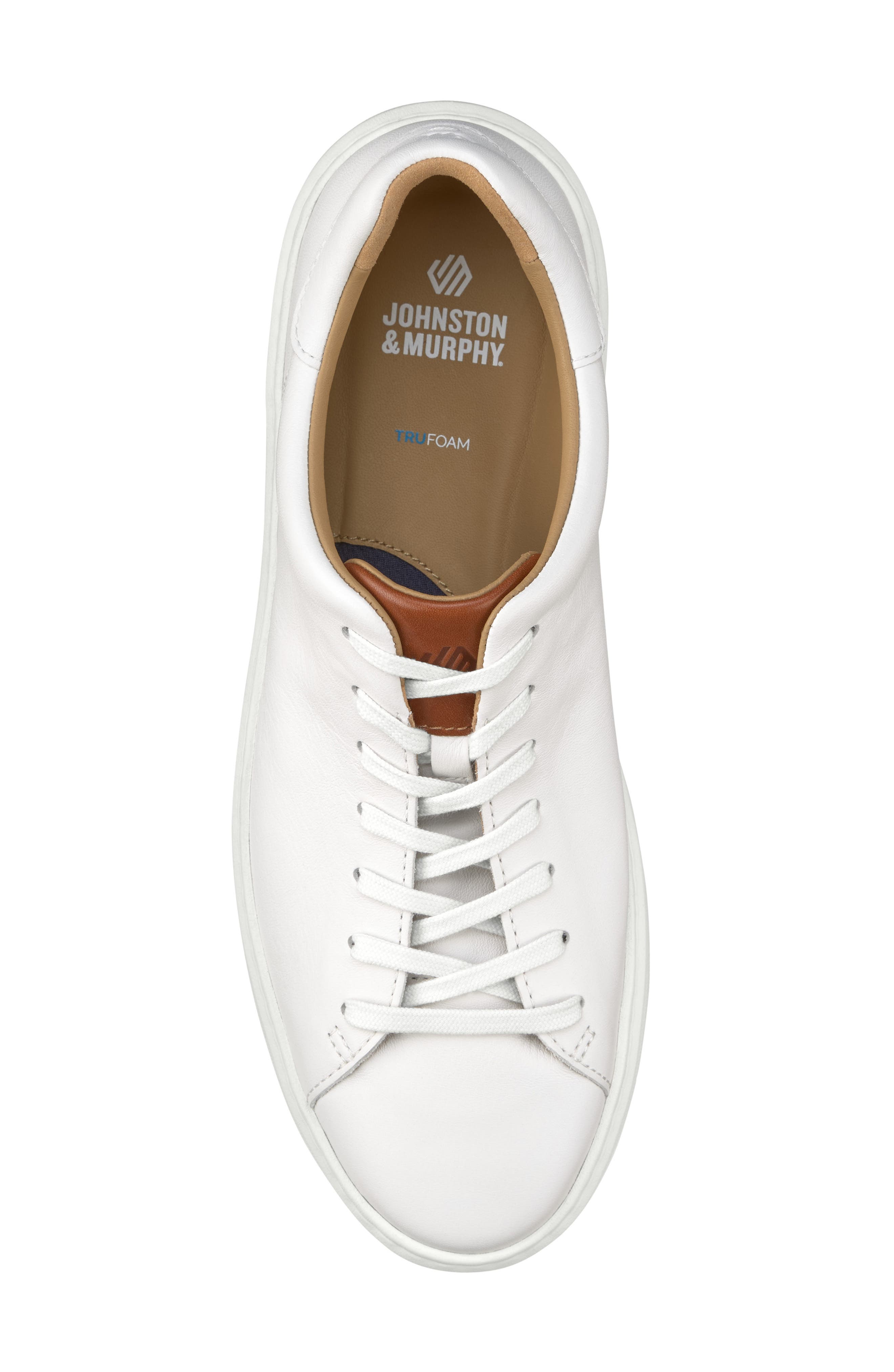 Anders Sneaker, Alternate, color, WHITE FULL GRAIN
