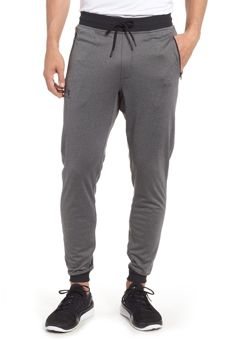 Sportstyle Zip Pocket Knit Joggers, Main, color, GREY