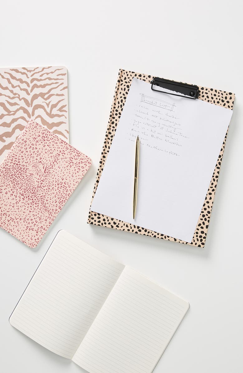 Anthropologie Home Anthropologie Animalia Set of 3 Journals, Alternate, color,