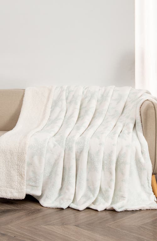 Woven & Weft Reversible Faux Shearling Throw Blanket
