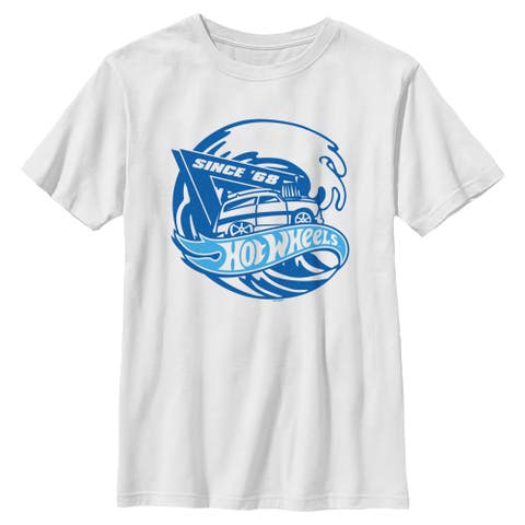 Boy's Hot Wheels Since 1968 Ocean Wave  Graphic T-Shirt