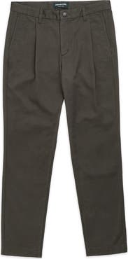 Rodd & Gunn Fielding Pleated Tapered Cotton Twill Chinos