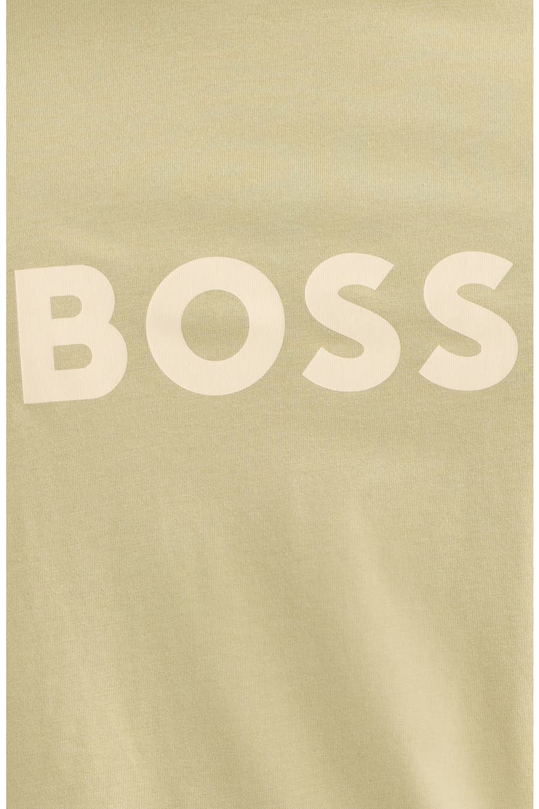 Logo Graphic T-Shirt, Alternate, color, DARK BEIGE
