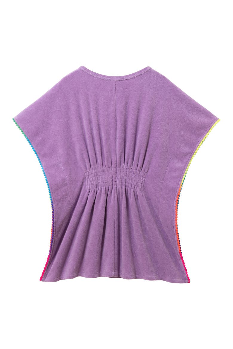 Kids' Terry Cover-Up, Alternate, color, PURPLE TERRY