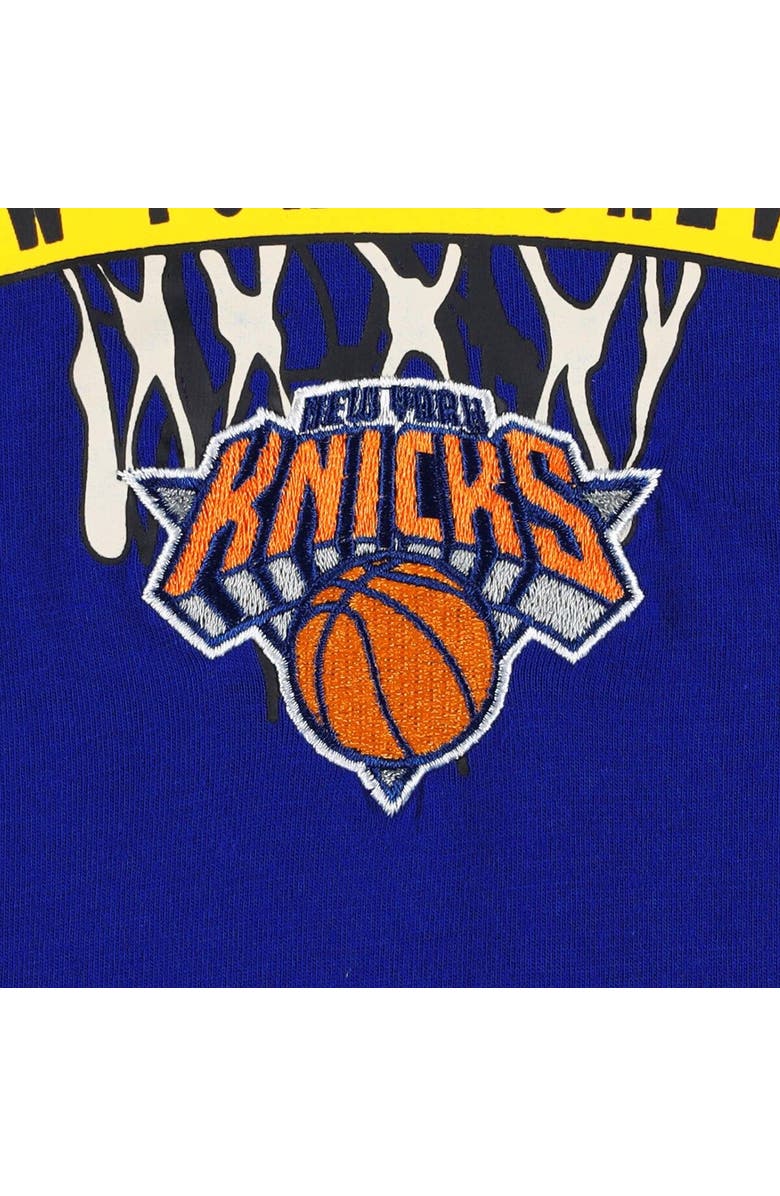 TOMMY JEANS Men's Tommy Jeans Blue New York Knicks Tim Backboard T-Shirt, Alternate, color, 