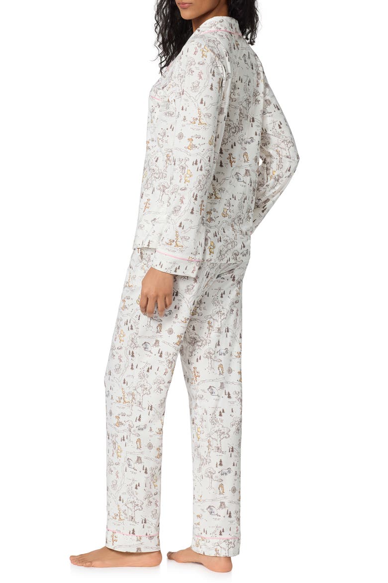 Long Sleeve Pajamas, Alternate, color, HUNDRED ACRE TOILE