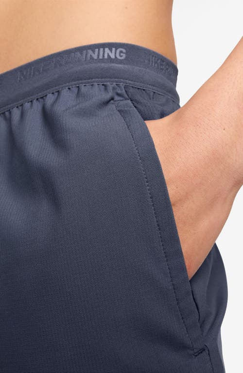 Nike Dri-fit Stride 5-inch Running Shorts In Blue