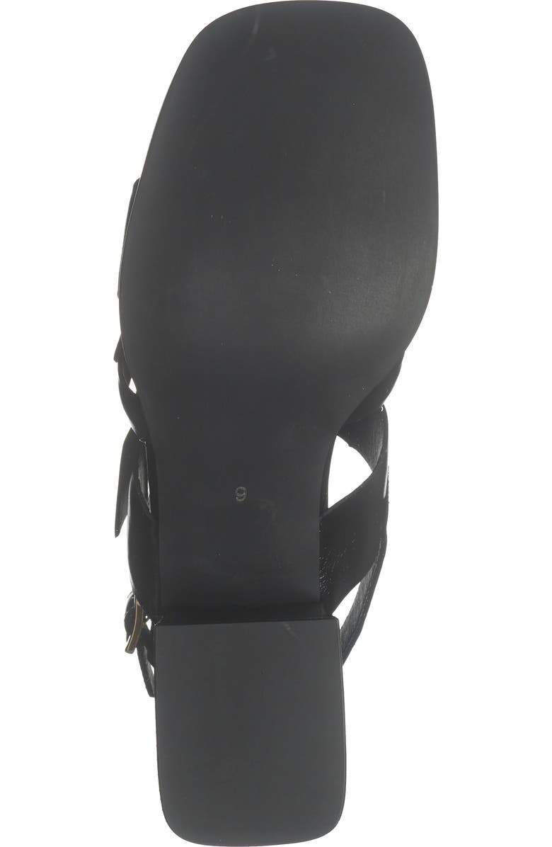 Jeffrey Campbell Righteous Cage Sandal, Alternate, color, Black