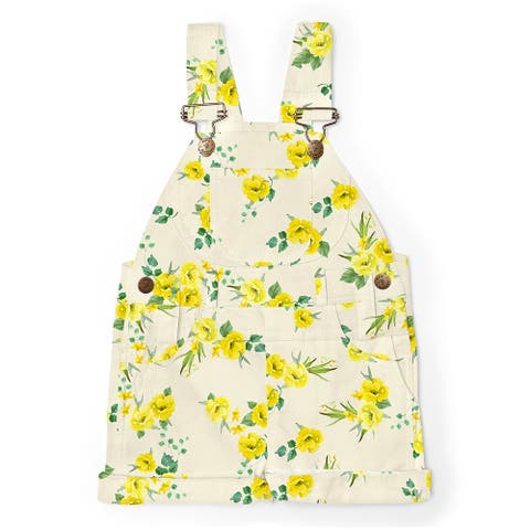 Print Overall Shorts