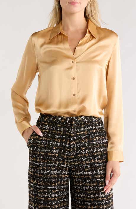 L'AGENCE Tyler Silk Blouse