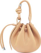 behno Mini Ina Pebble Leather Crossbody Bag
