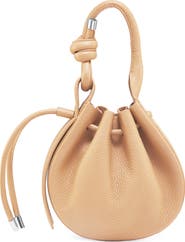 behno Mini Ina Pebble Leather Crossbody Bag