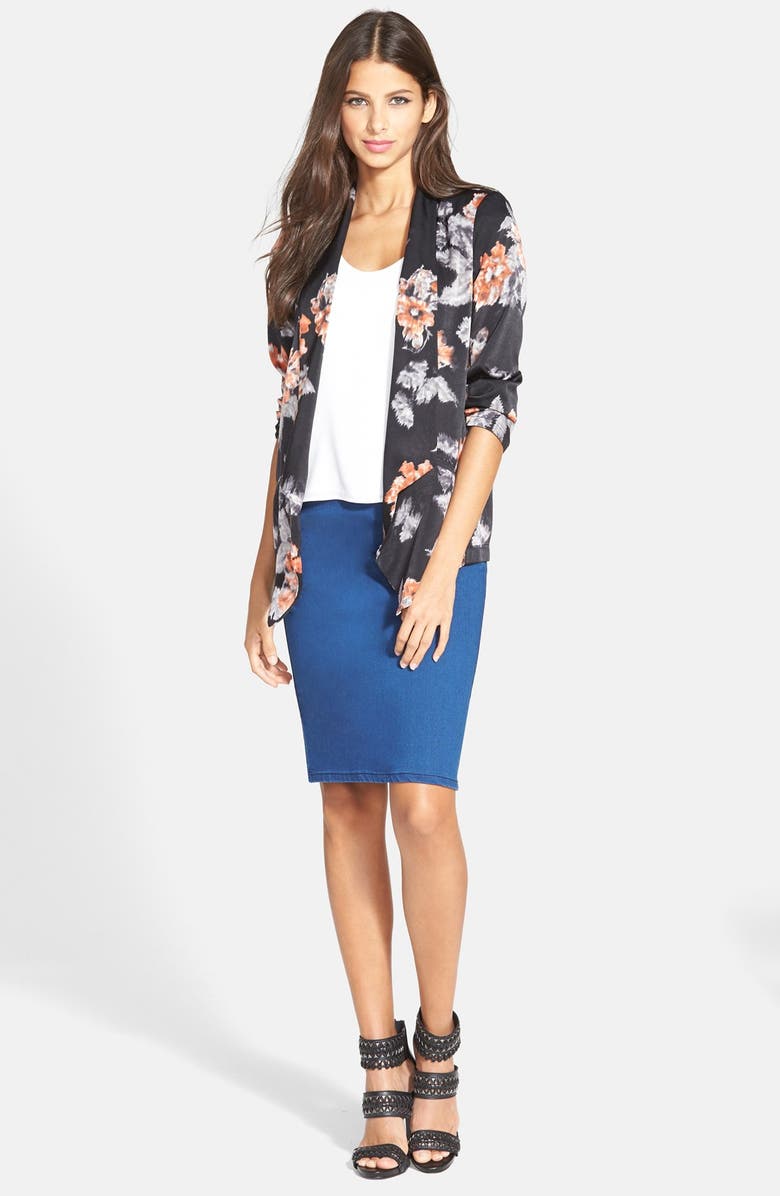 ASTR the Label ASTR Drape Front Blazer, Alternate, color,