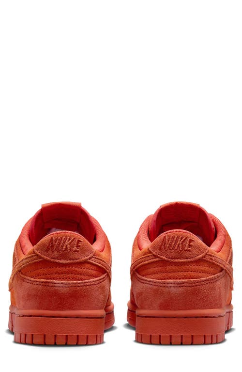 Nike Dunk Low Special Edition Sneaker In Orange