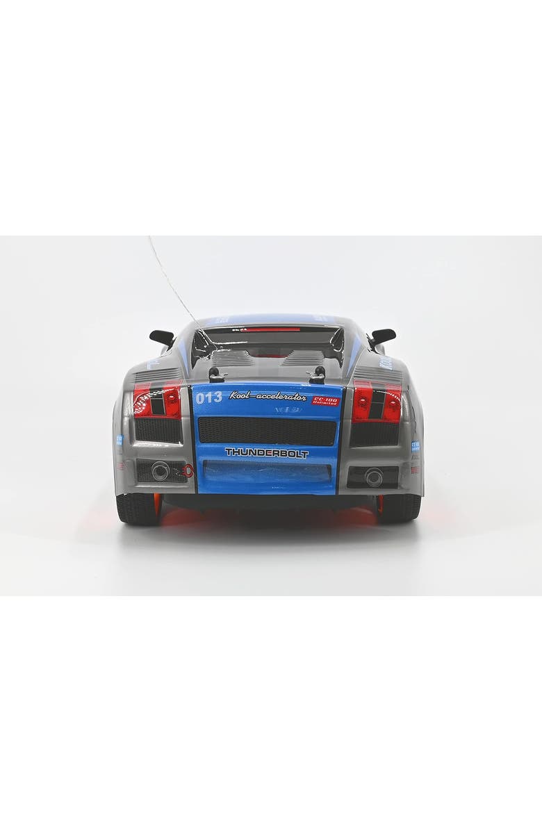 Rev-Volt Racing Car RC, Blue Design, Alternate, color, Multicolored