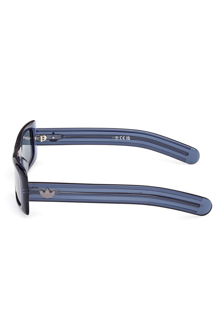 Rectangular Sunglasses, Alternate, color, BLUE/ OTHER/ BLUE
