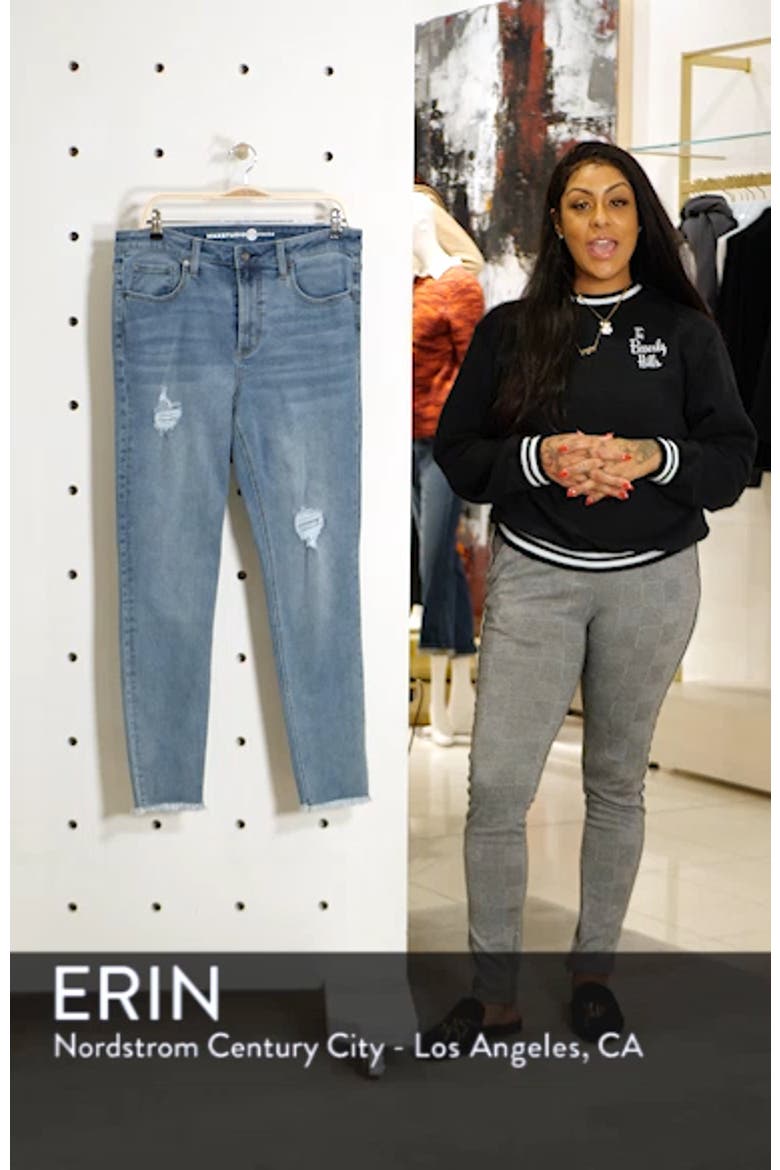 Perfect Vintage Core Ripped High Waist Skinny Jeans video
