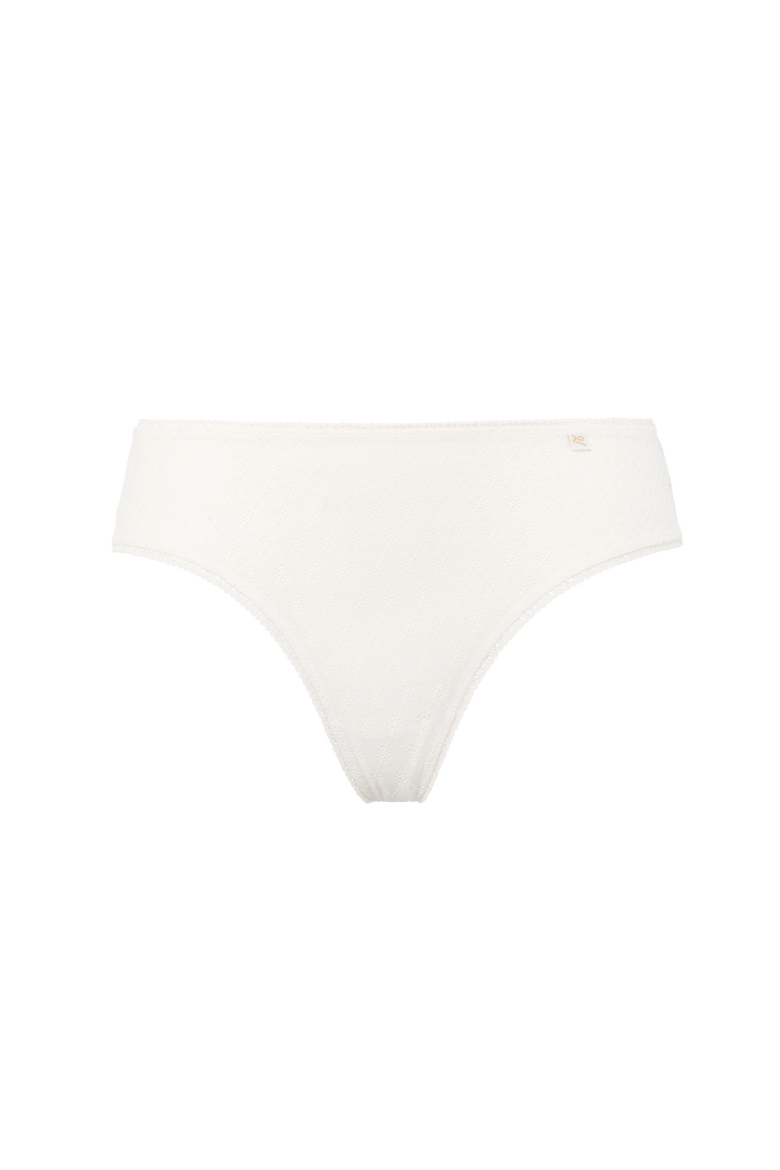 Honeycomb High Leg Brief, Alternate, color, Lily