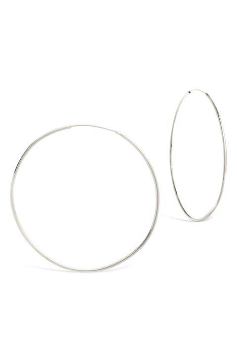 Infinity Hoop Earrings