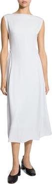 Theory Boat Neck Midi Dress