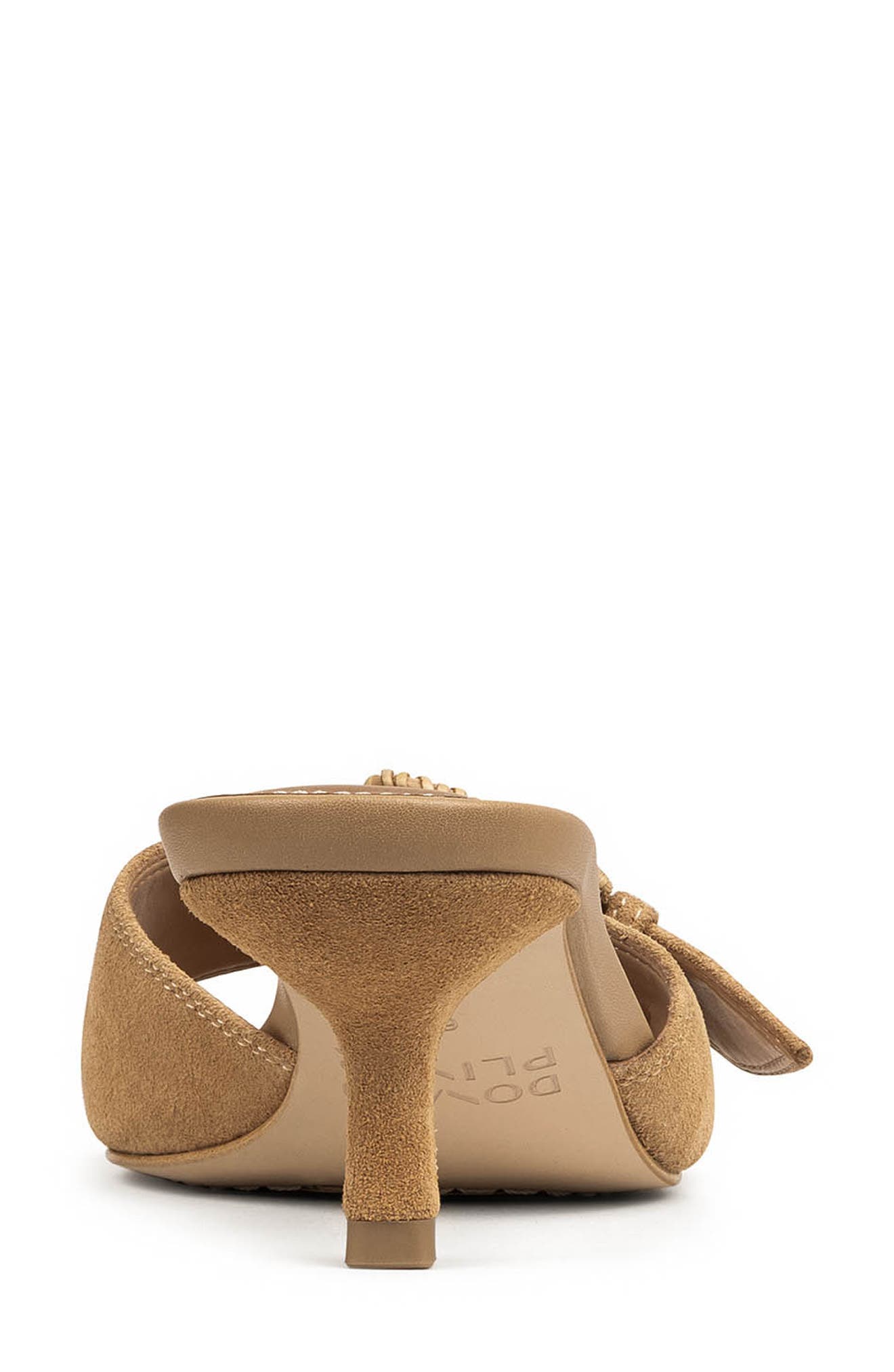 Donald Pliner Cherry Buckle Mule Sandal, Alternate, color, Camel