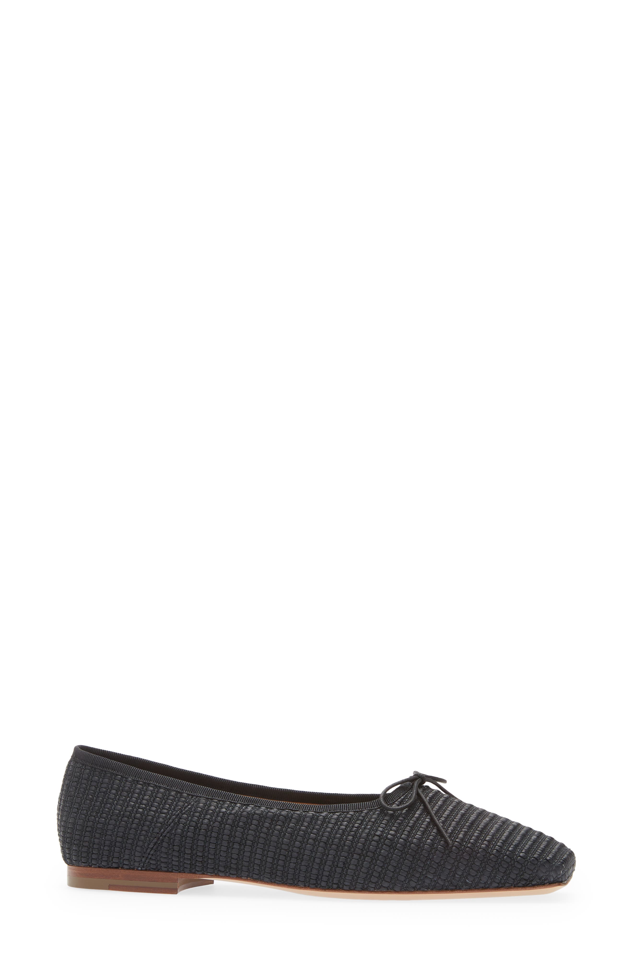 Mansur Gavriel Square Toe Ballerina Flat, Alternate, color, 
