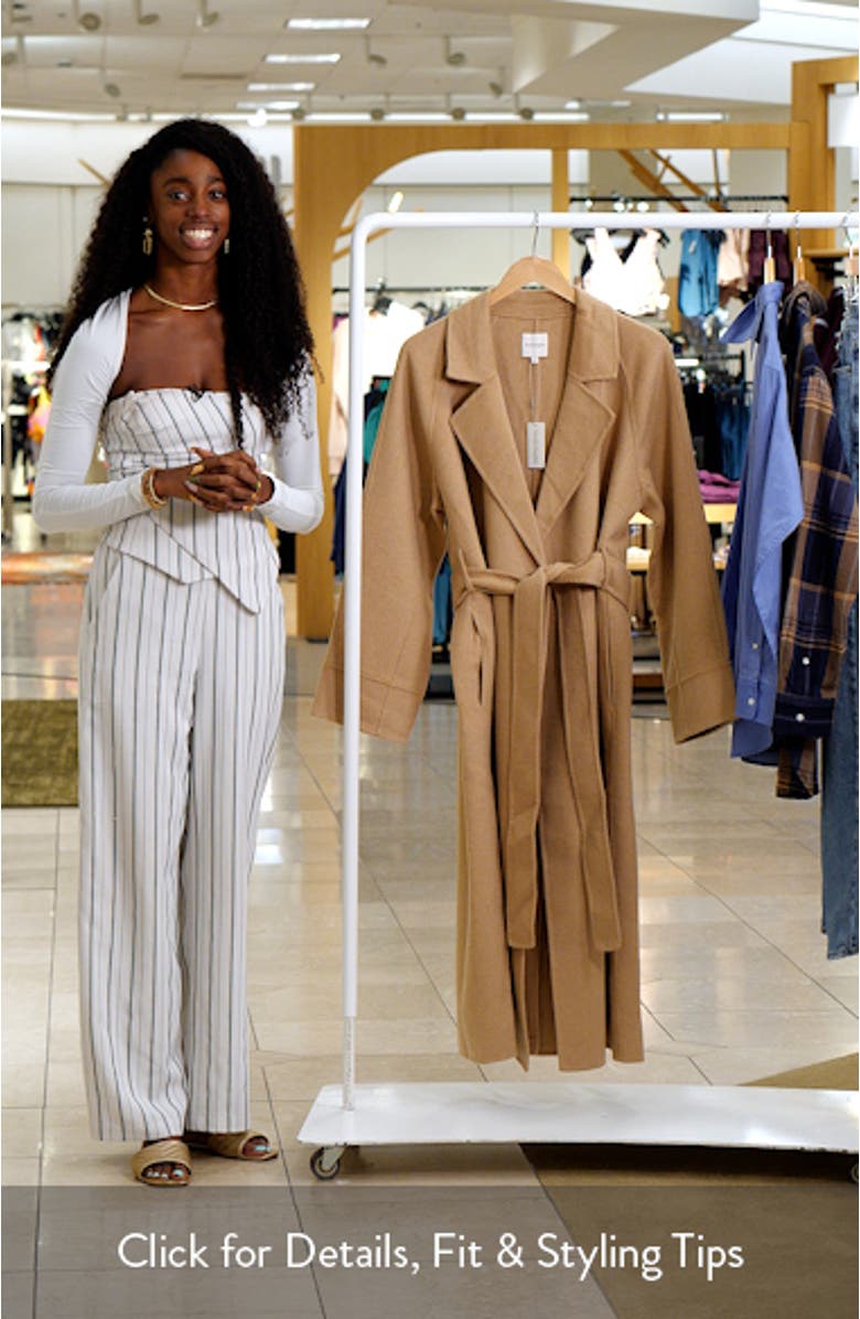 The Paola Wool Blend Coat, sales video thumbnail