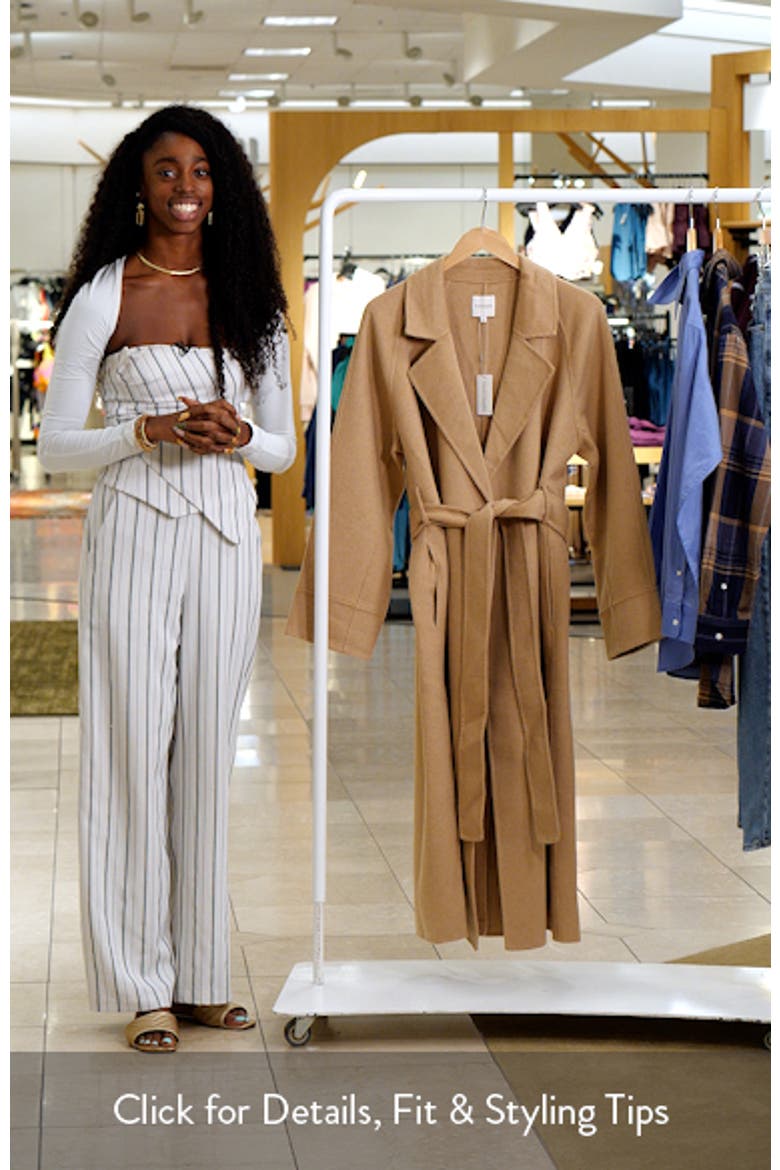 The Paola Wool Blend Coat video