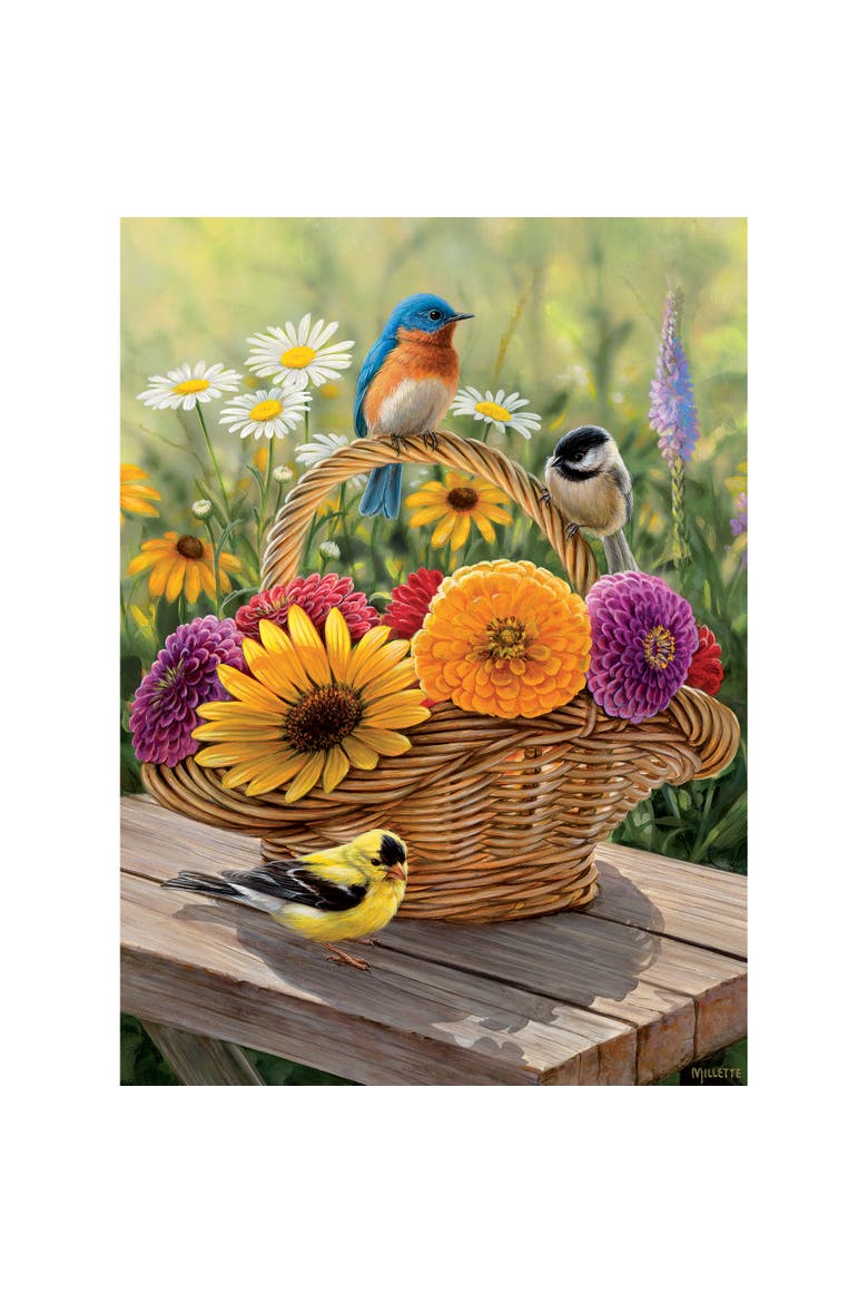 Summer Bouquet 1000 Piece Puzzle, Alternate, color, Multicolored