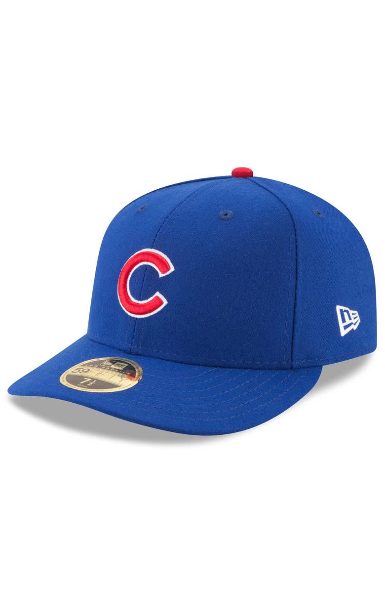New Era Men's New Era Royal Chicago Cubs 2025 MLB Postseason Side Patch Low Profile 59FIFTY Fitted Hat, Alternate, color, Royal