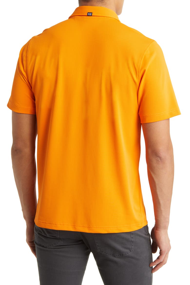 Virtue Piqué Recycled Blend Polo, Alternate, color, ORANGE BURST