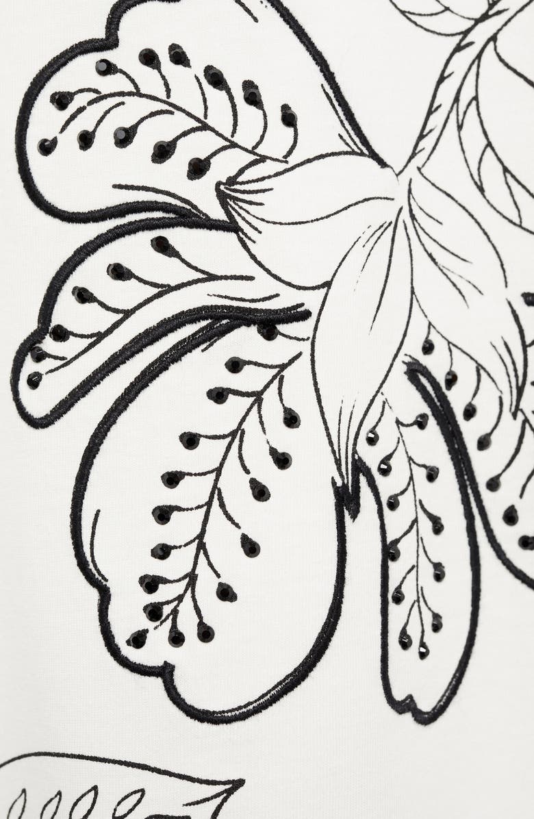 MANGO Floral Print T-Shirt, Alternate, color, 