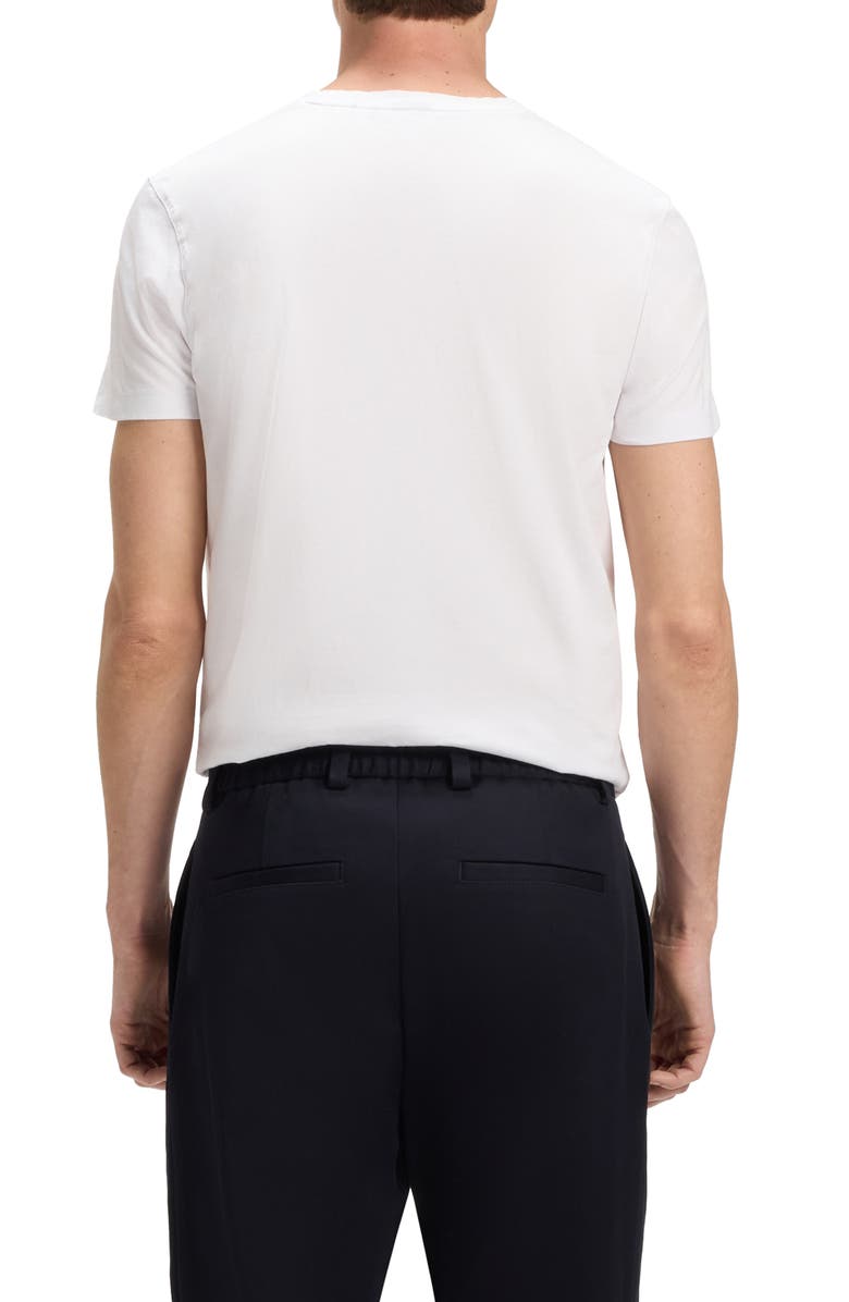 BOSS x Beckham Taut Cotton T-Shirt, Alternate, color, White