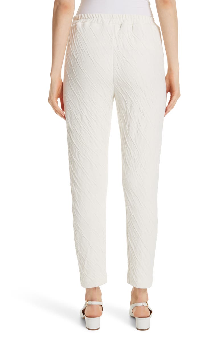 Mansur Gavriel Wavy Jersey Pull On Pants, Alternate, color, 