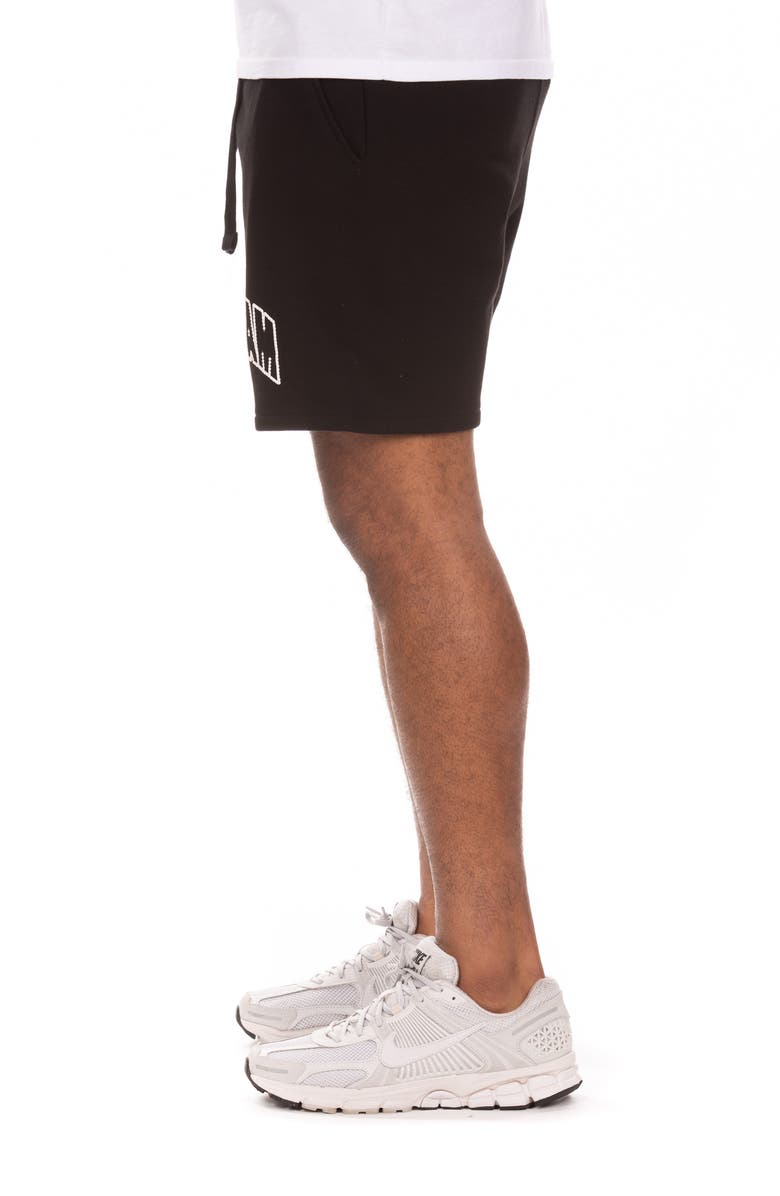 ICECREAM Softee Cotton French Terry Shorts, Alternate, color, Black