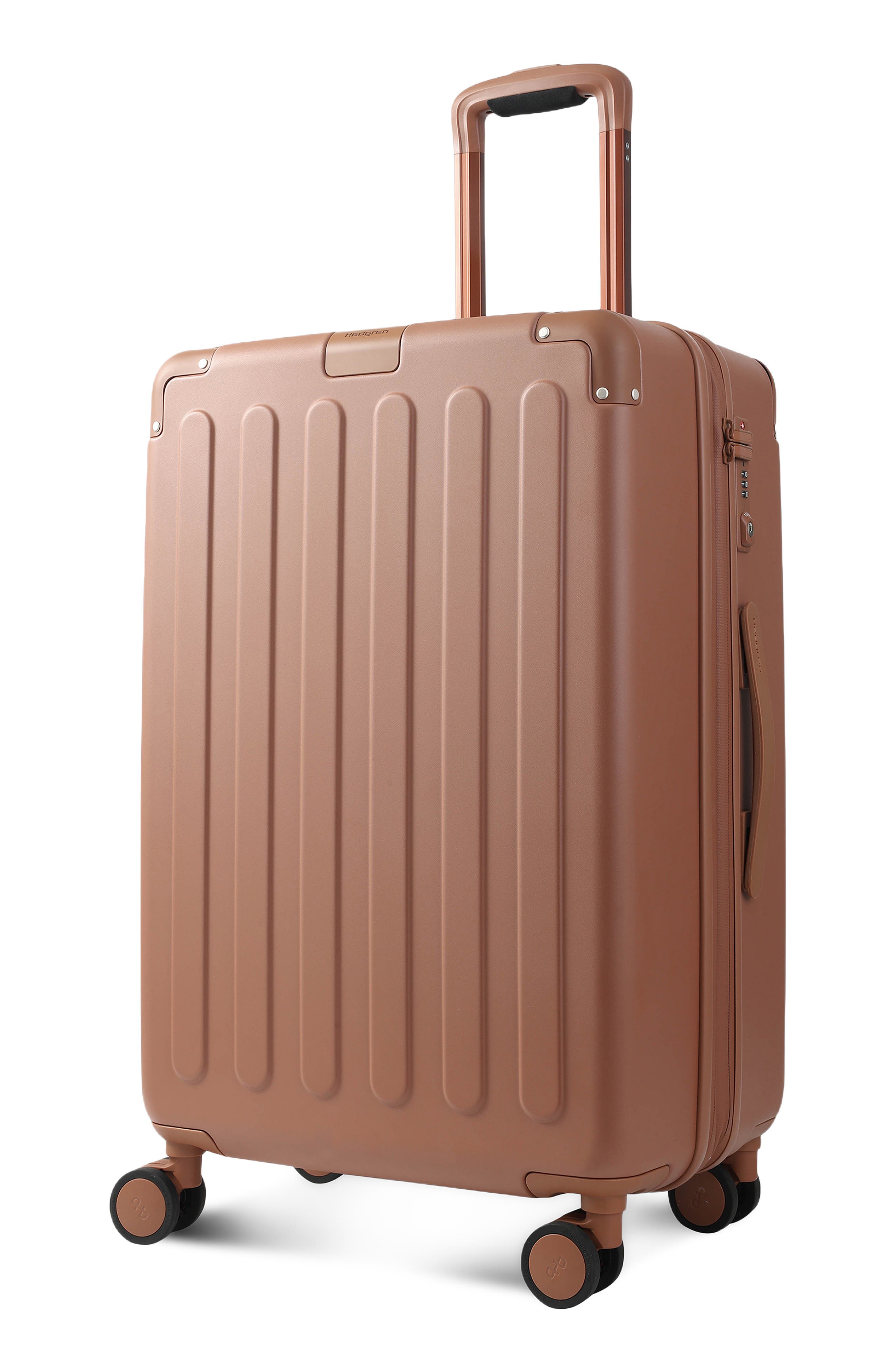 Hedgren Nostos Matte Medium Spinner Suitcase, Alternate, color, Tuscany
