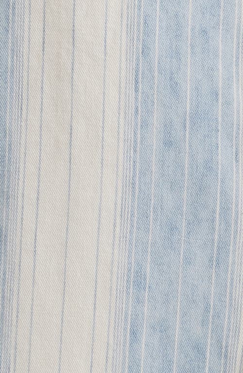 Faherty Tried & True Stripe Chambray Button-up Shirt