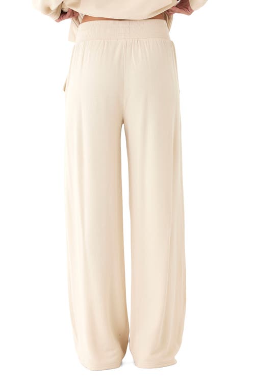 Threads 4 Thought Esmeralda Feather Wide Leg Pants In Brown