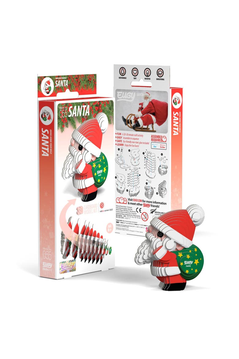 Santa 3D Puzzle, Main, color, No Color